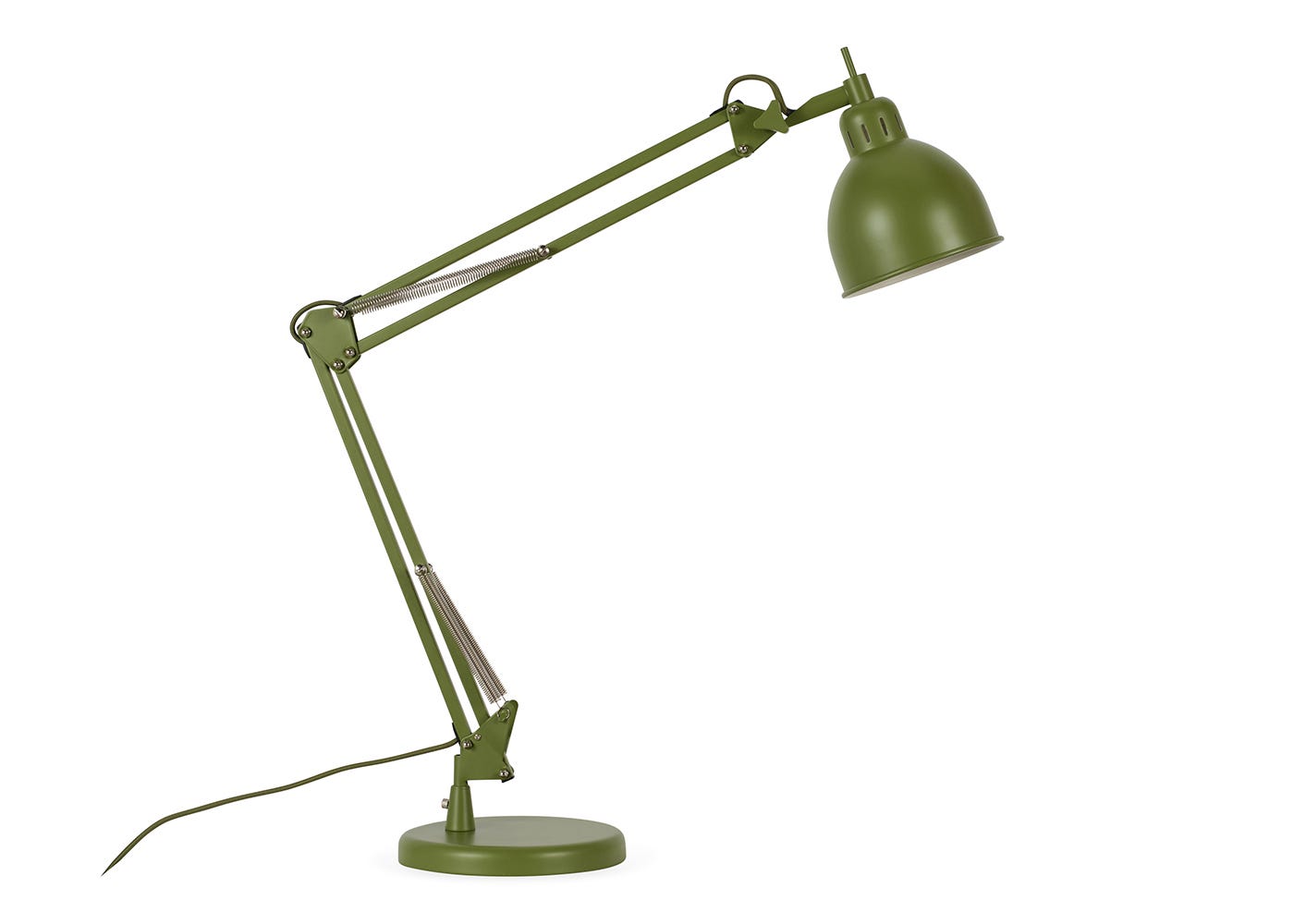 Heal's Spencer Metal Desk Lamp Green