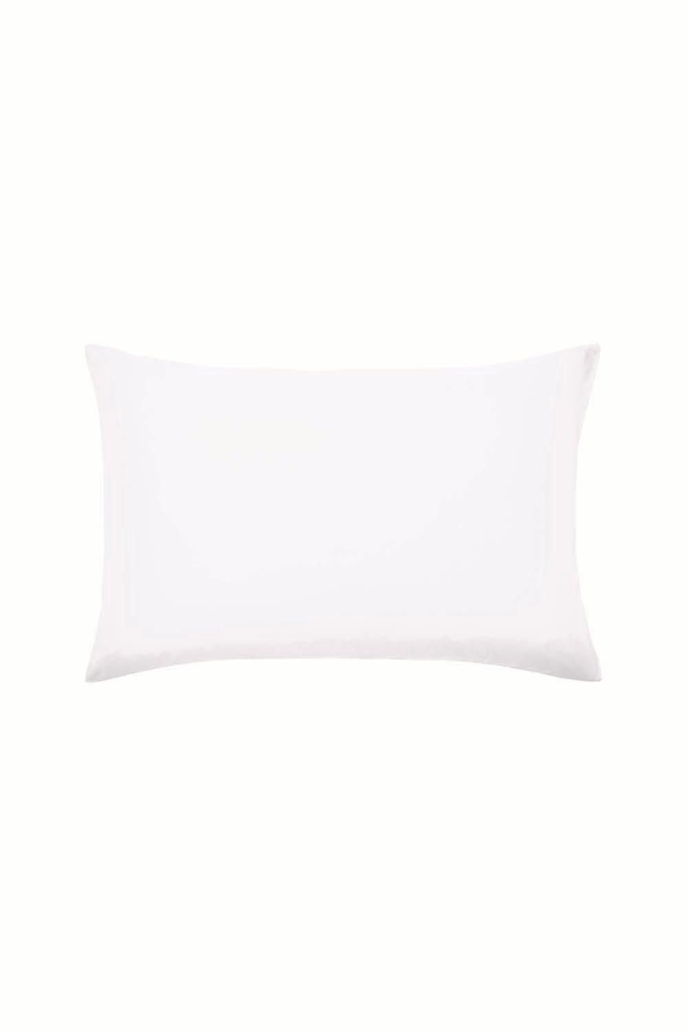 Murmur ' 1000TC Plain Dye' Egyptian Cotton Standard Pillowcase in White