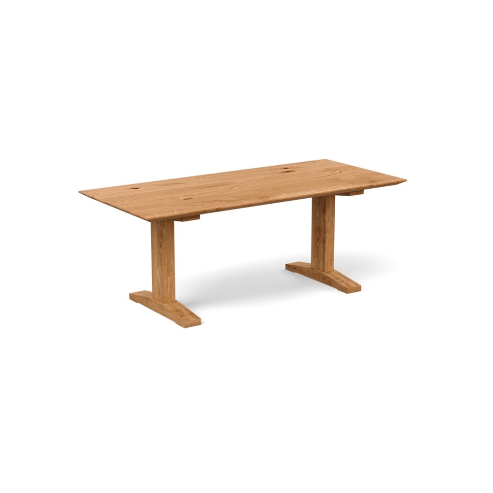 Heal's Lisbon Table 280x90cm Natural Oak Chamfered Edge Not Filled