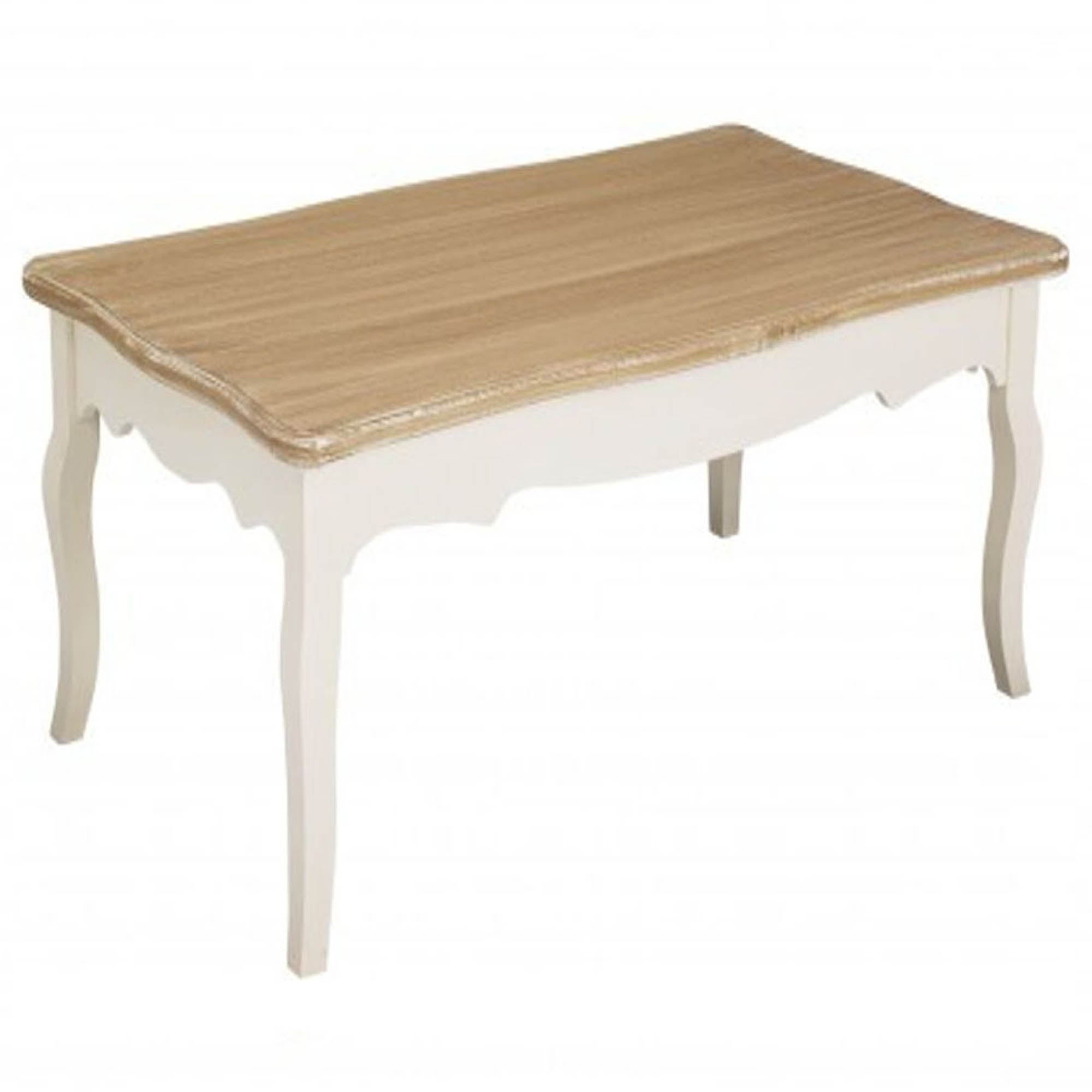 Juliette Coffee Table White and Brown