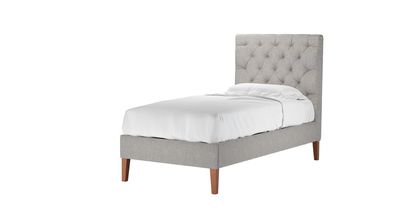 Rosalie 130cm Single Bed in Rye Baylee Viscose Linen - sofa.com