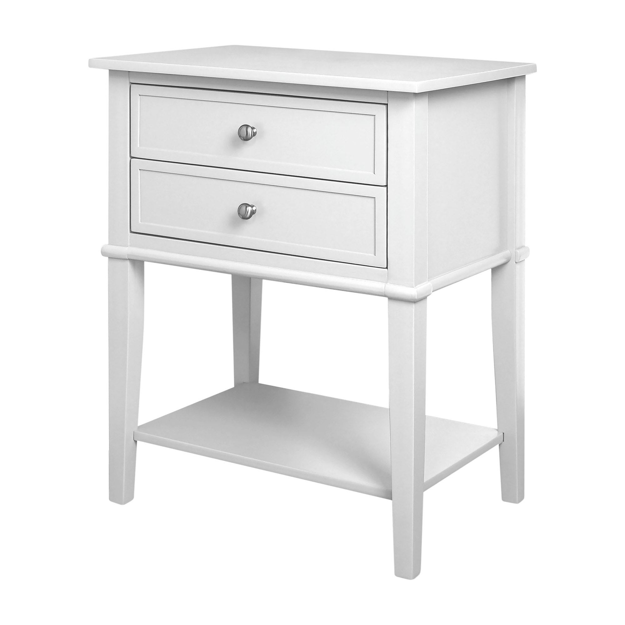 Franklin 2 Drawer Bedside Table