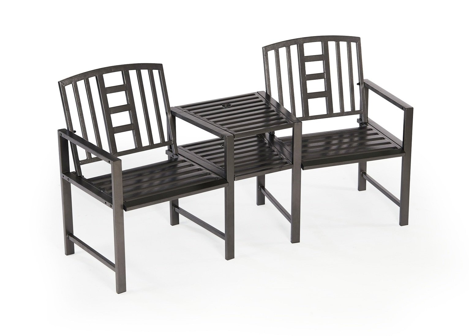 Greenhurst Hartlebury Steel Love Seat Chair