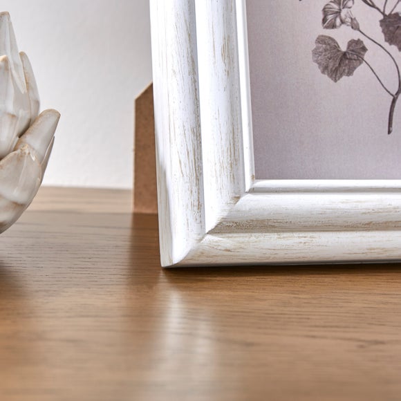 Churchgate Washed Wooden White Photo Frame 2