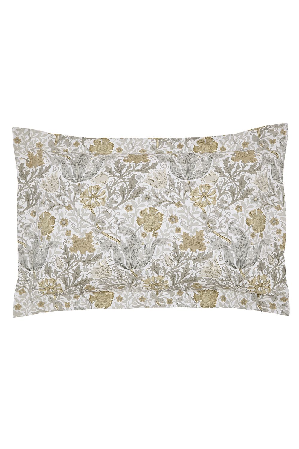 Morris & Co 'Compton' Cotton Duvet Cover Set in Natural 3