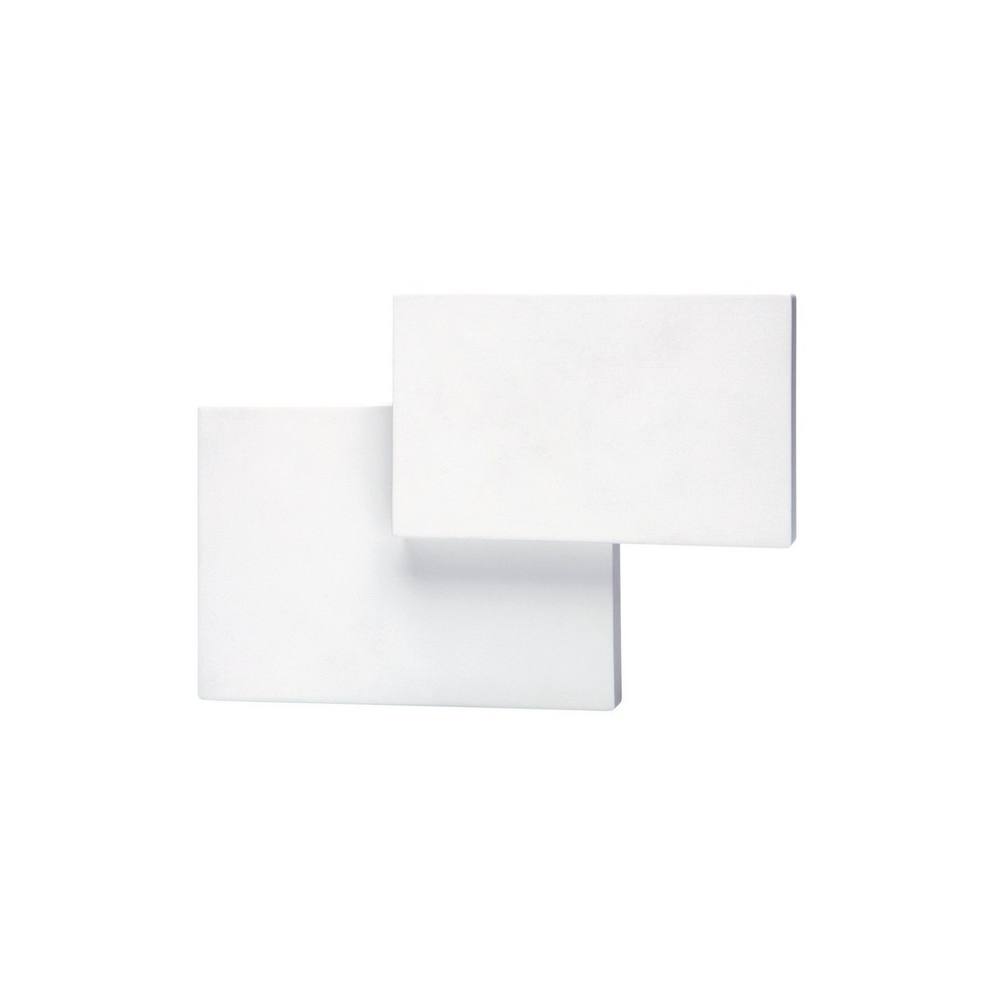 Netlighting Fusion Wall Light Rectangles 5W LED 3000K Matt White 285lm