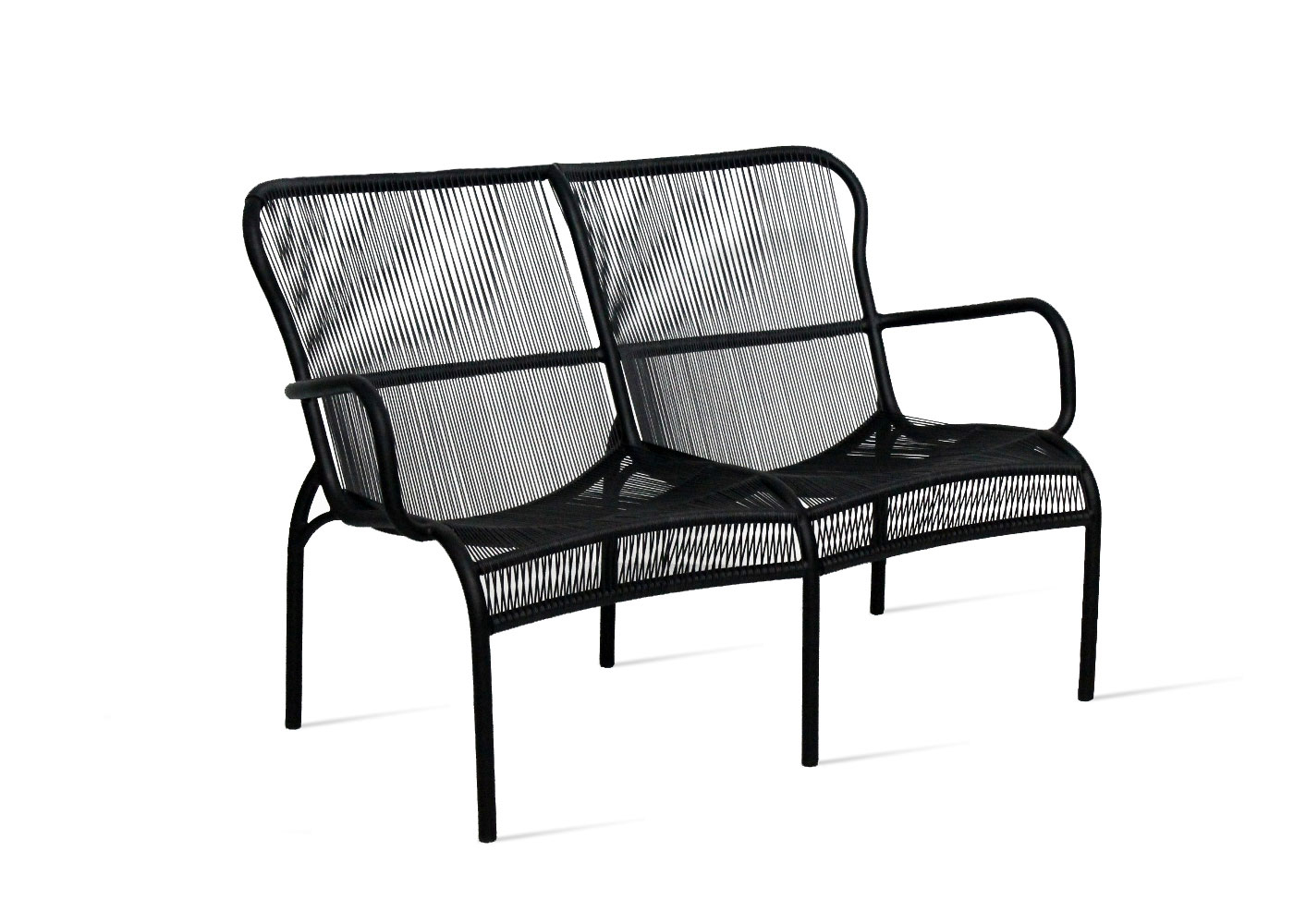 Vincent Sheppard Loop Outdoor Sofa Black