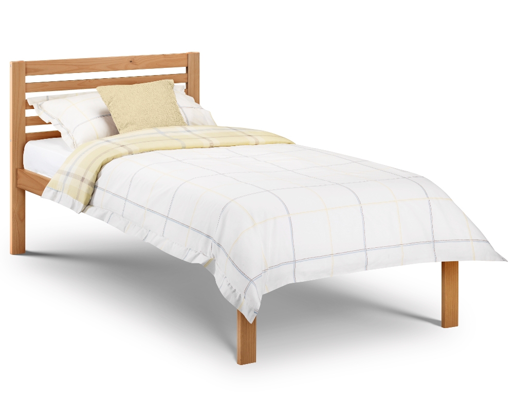 Solid Pine Wooden Bed Frame 3ft Single Slocum Antique