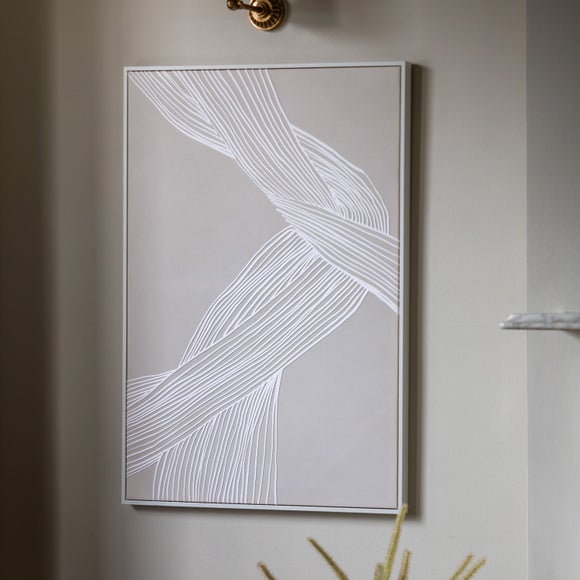 Cedar & Sage Entangled Framed Canvas