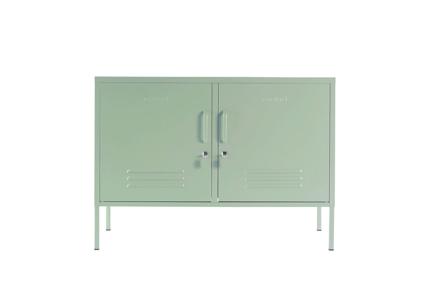 Mustard Made The Lowdown Cabinet Sage