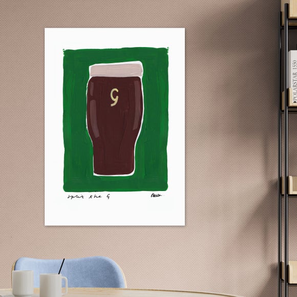 East End Prints Guinness Framed Print