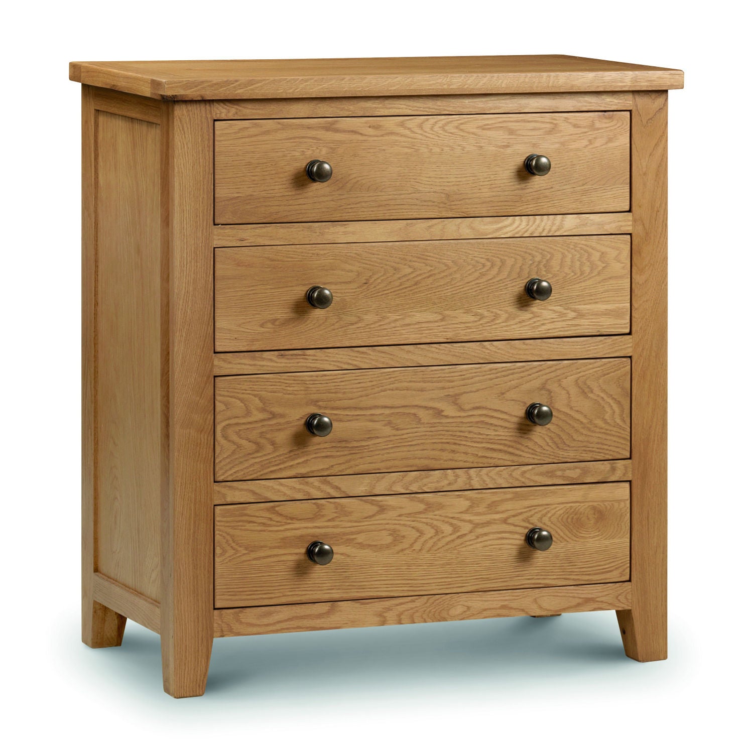 Julian Bowen Marlborough 4 Drawer Chest Natural