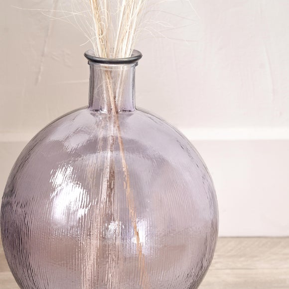 Round Bottle Glass Vase 2