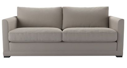 Aissa 3 Seat Sofa Bed in Stone Brushed Linen Cotton - sofa.com