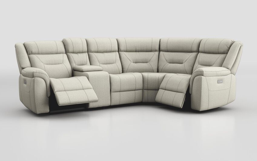 Ainsdale 2 Corner 1 Power Sofa with Console
