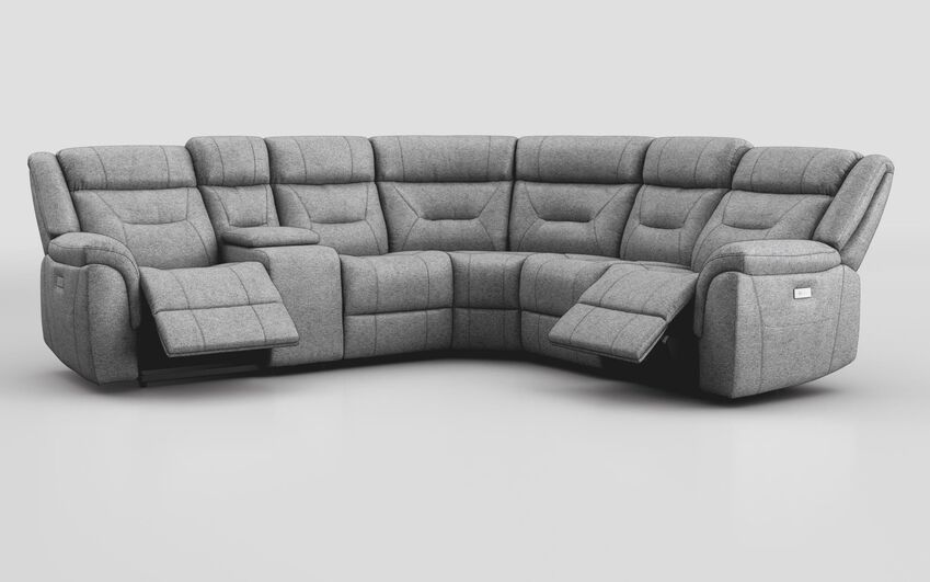 Ainsdale 2 Corner 2 Power Sofa with Console