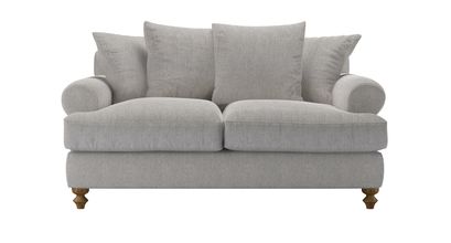 Teddy 2 Seat Sofabed in Rye Baylee Viscose Linen - sofa.com