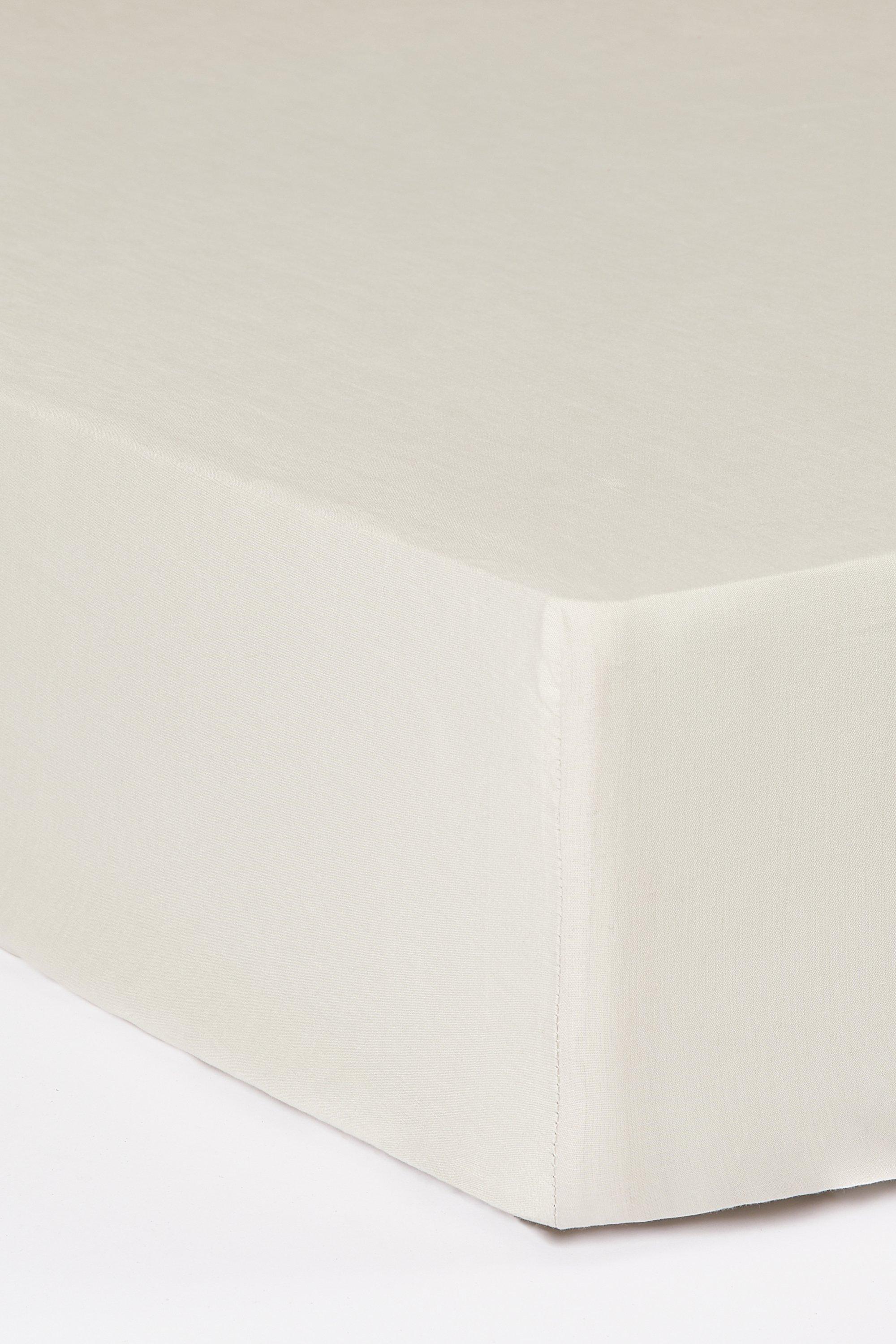 Cotton Rich Single Fitted Sheet