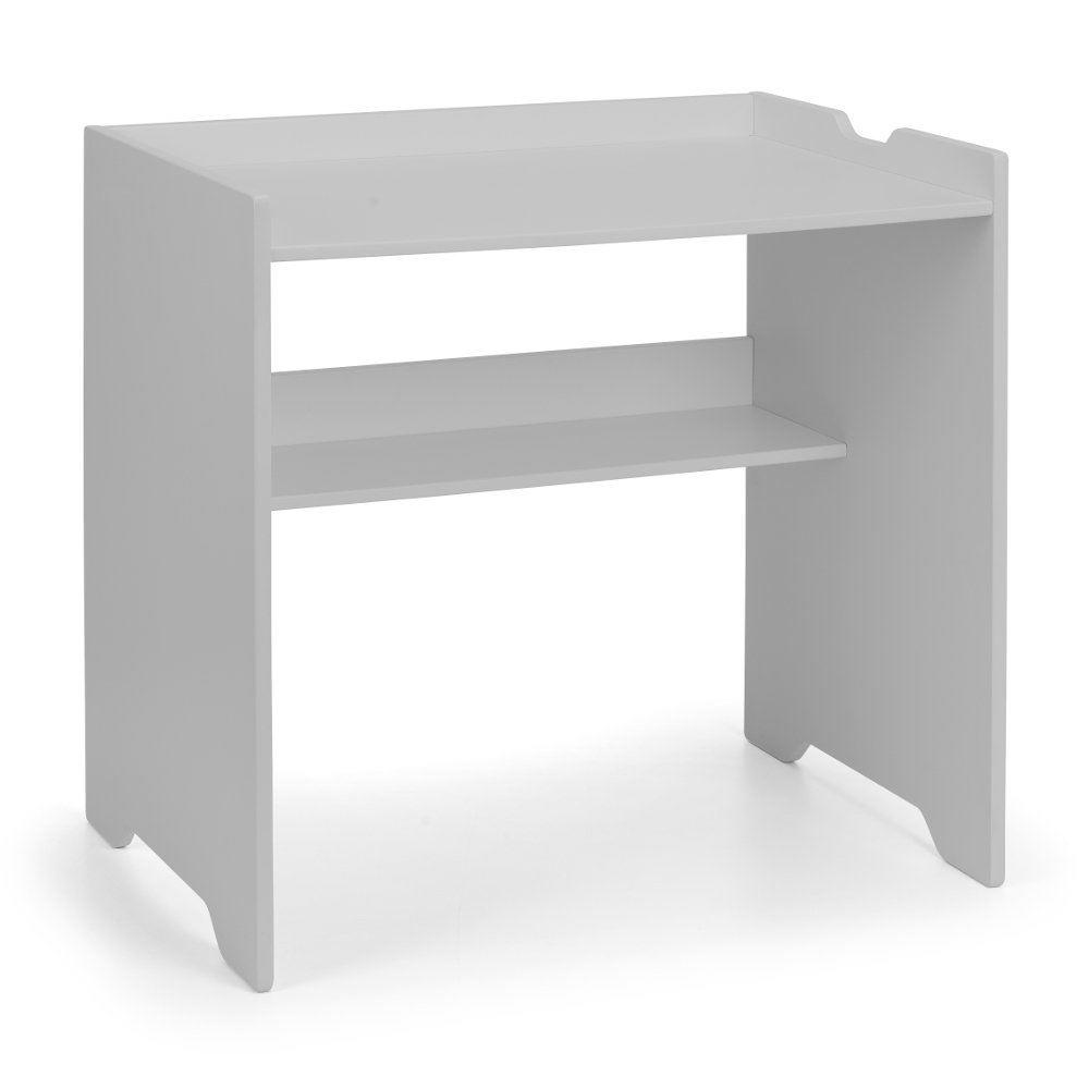 Pluto Dove Grey Wooden Desk