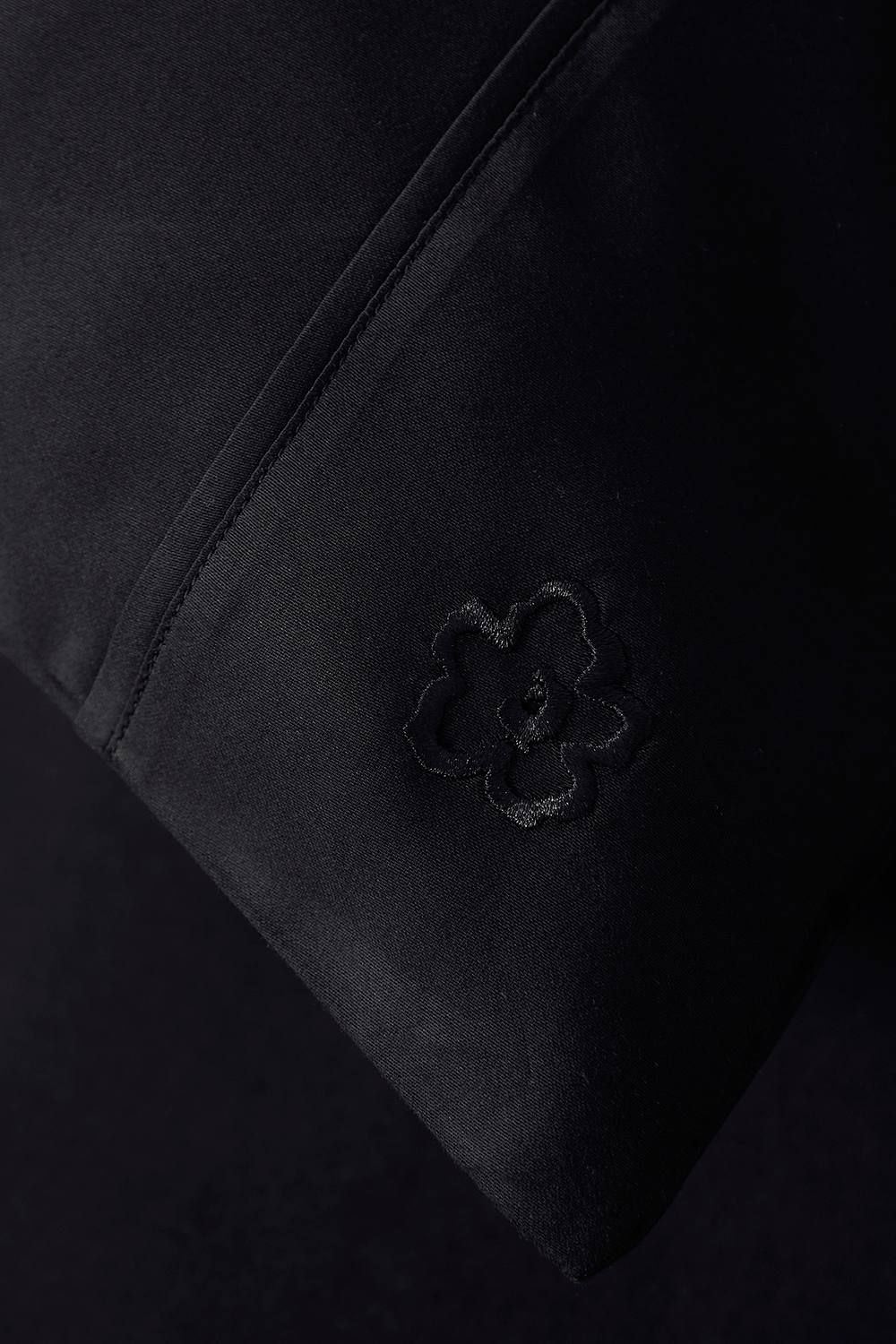 Ted Baker 'TB Plain Dye' Standard Pillowcase in Black 2