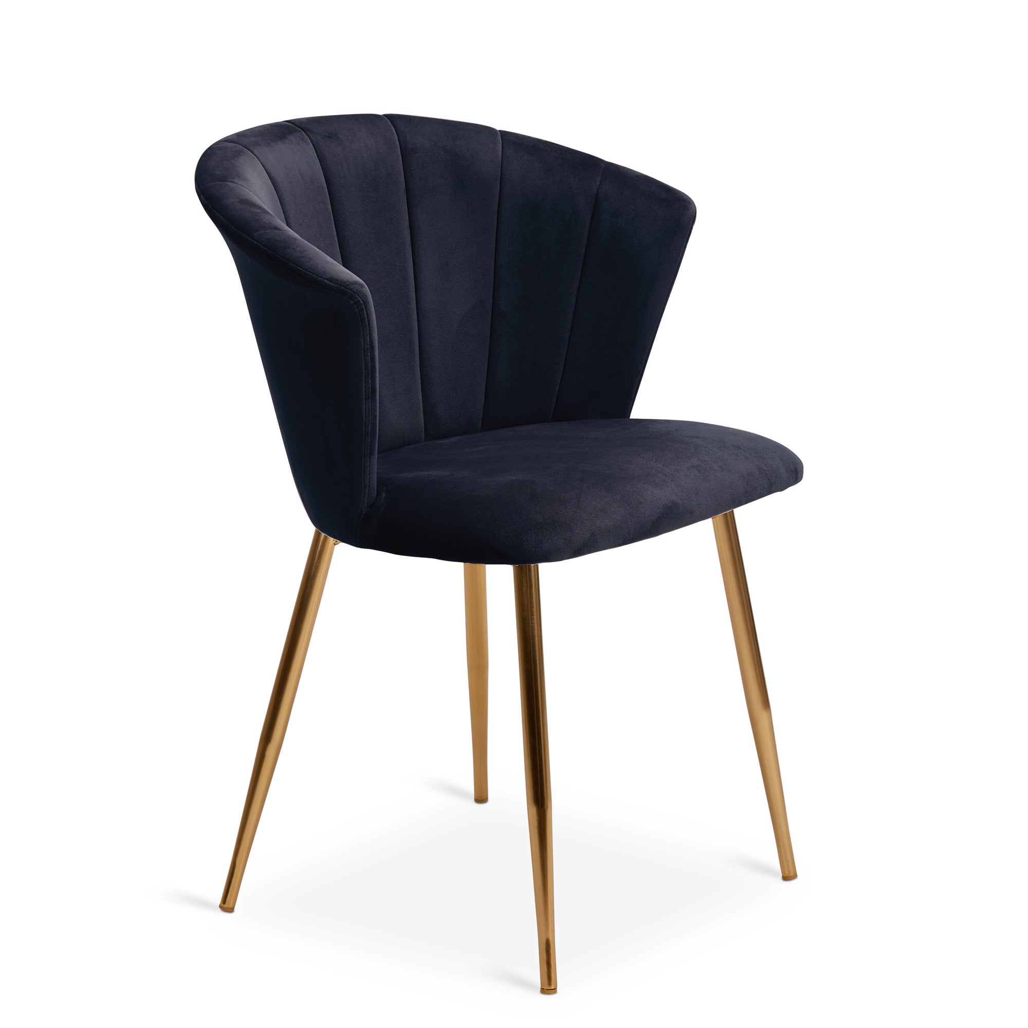 Kendall Velvet Chair Blue
