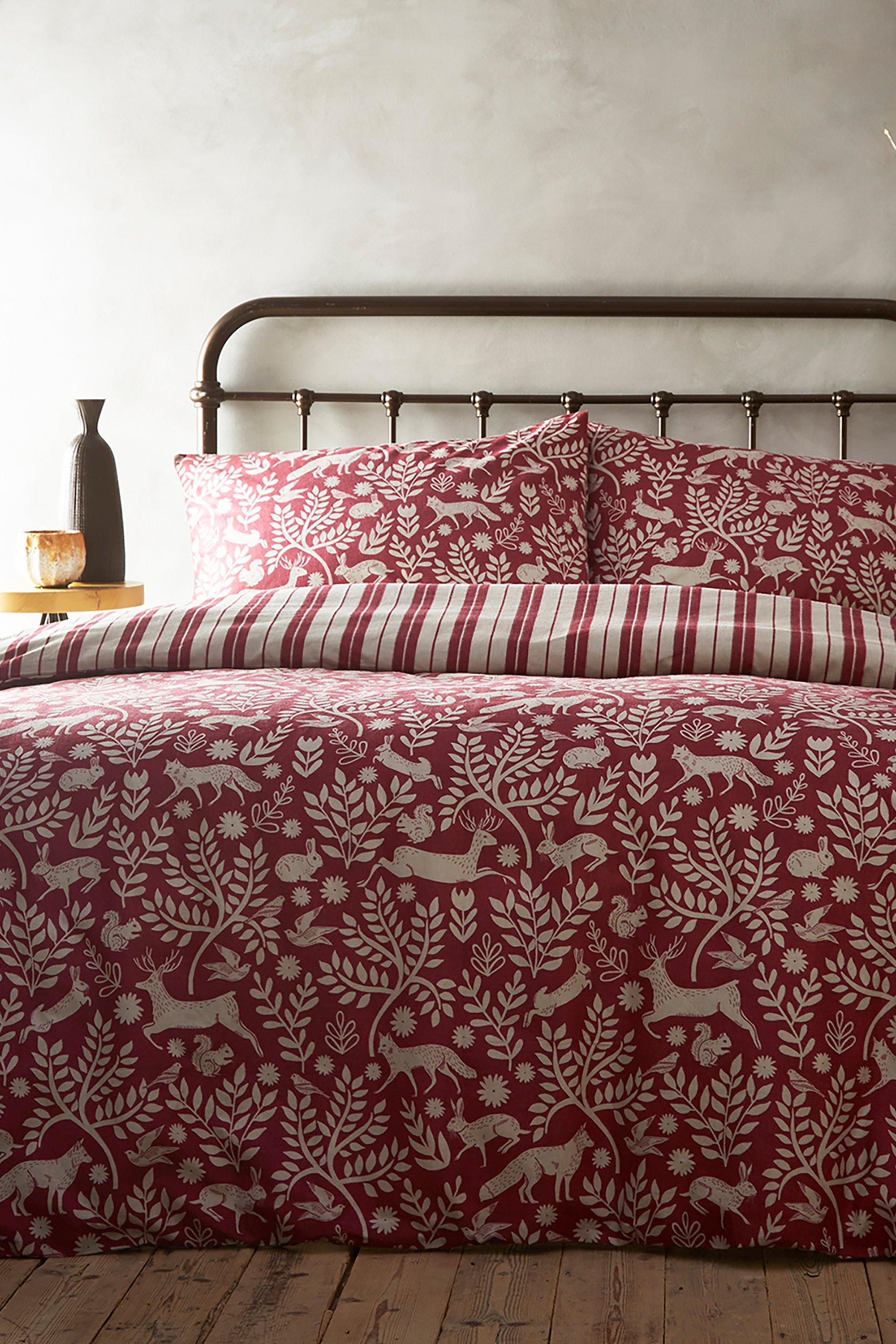 Scandi Woodland King Duvet Set