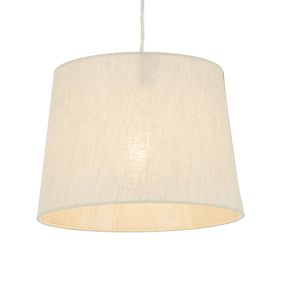 Lang Small Linen Easyfit Shade, Cream