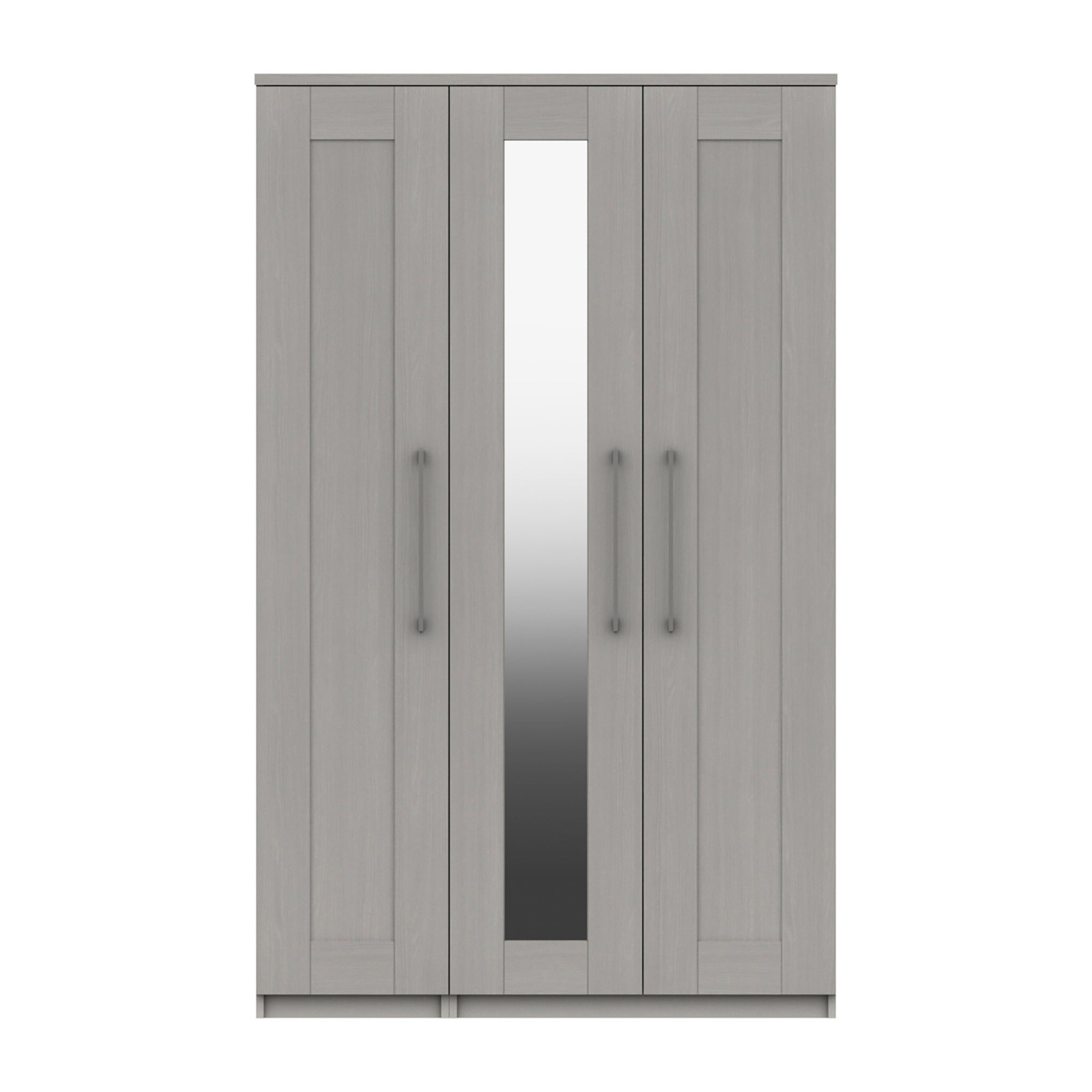Ethan 3 Door Wardrobe Grey