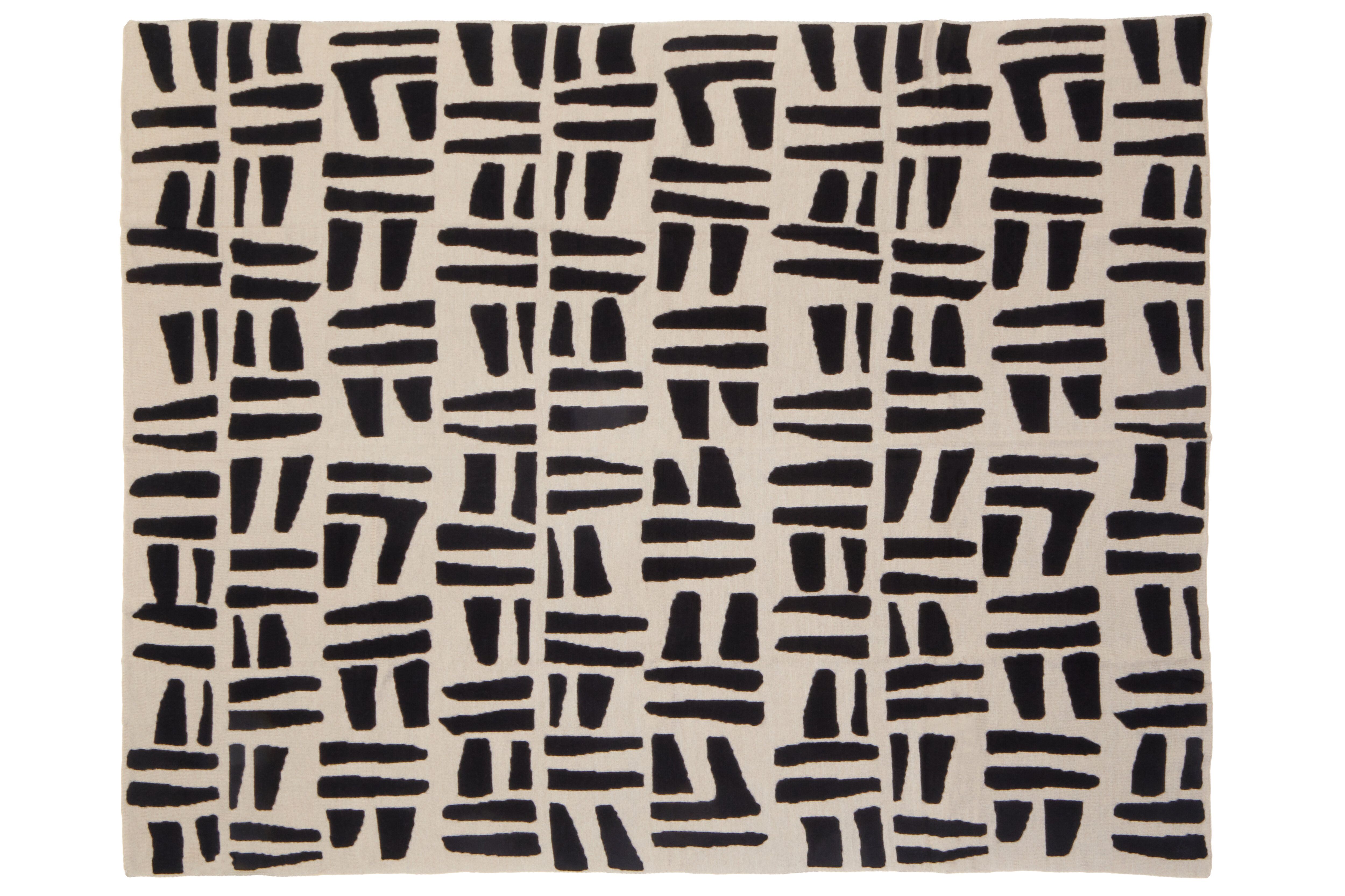 Orsina Bosie Ozella Natural & Black Throw