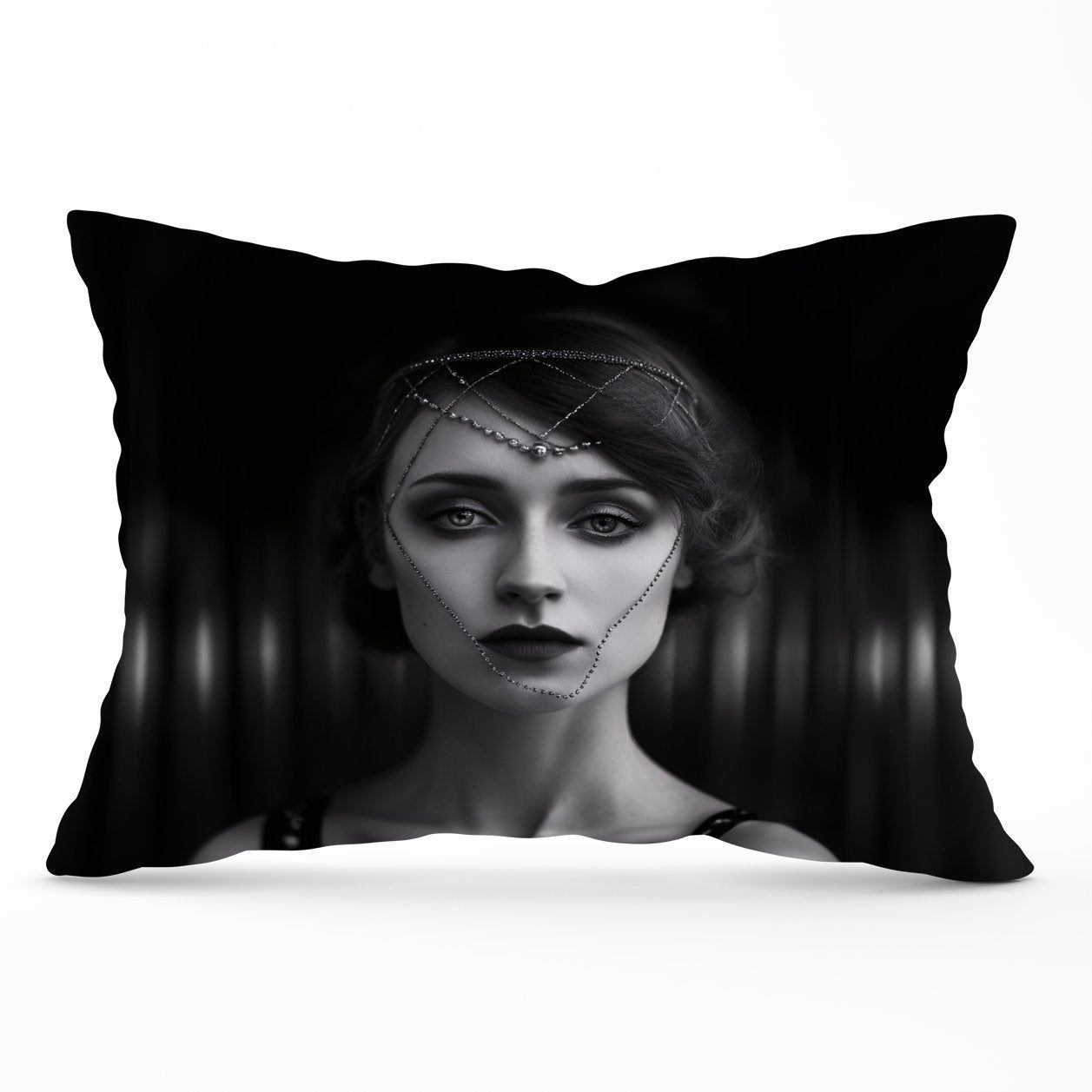 Warren Reed - Designer Edwardian Ballerina Cushions in Black