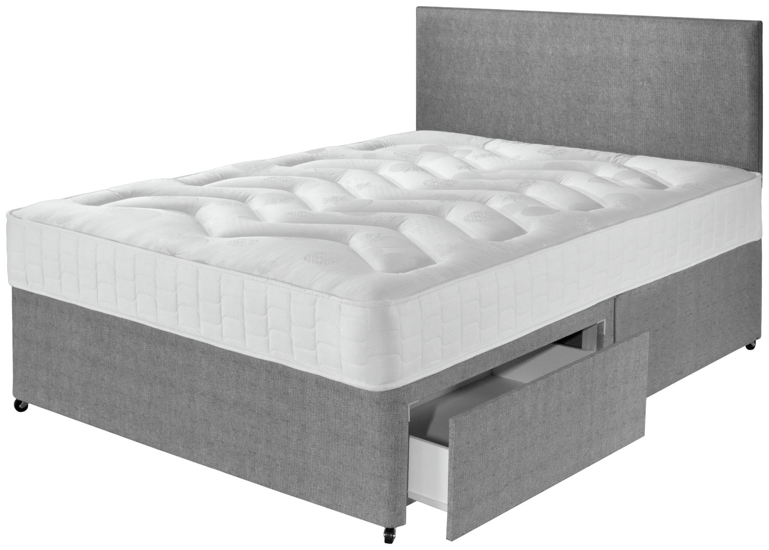 Argos Home Elmdon Deep Ortho 2 Drawer Divan - Small Double