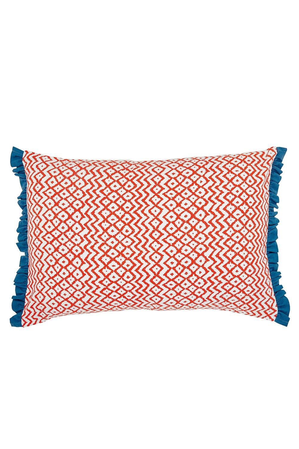Sanderson 'Emperor Peony' Cushion 40X60cm in Green