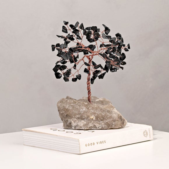 Serenity Black Tourmaline Gemstone Tree