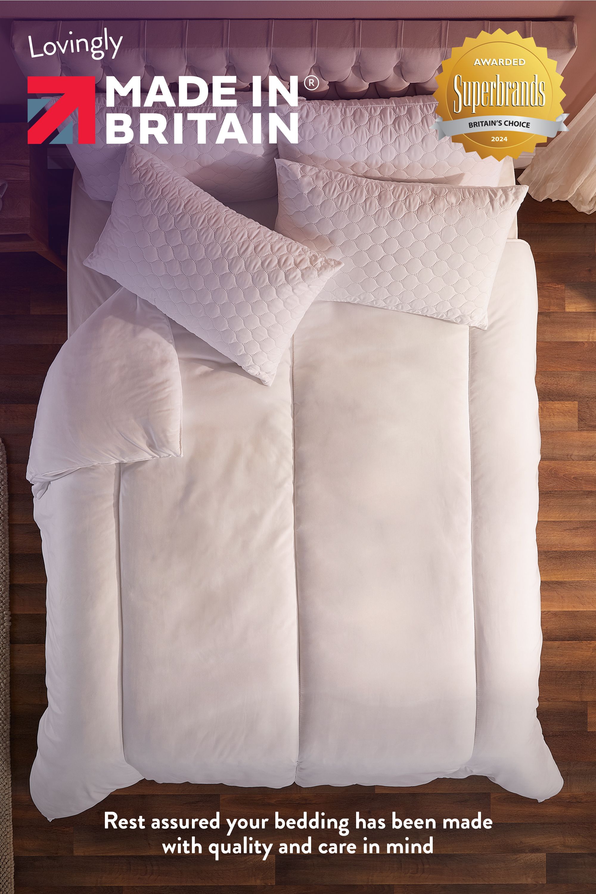 Slumberdown Warm Winter Nights 13.5 Tog Winter Duvet in White 6