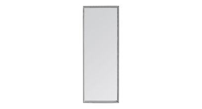 Milton Floor Mirror with Grey Frame - sofa.com