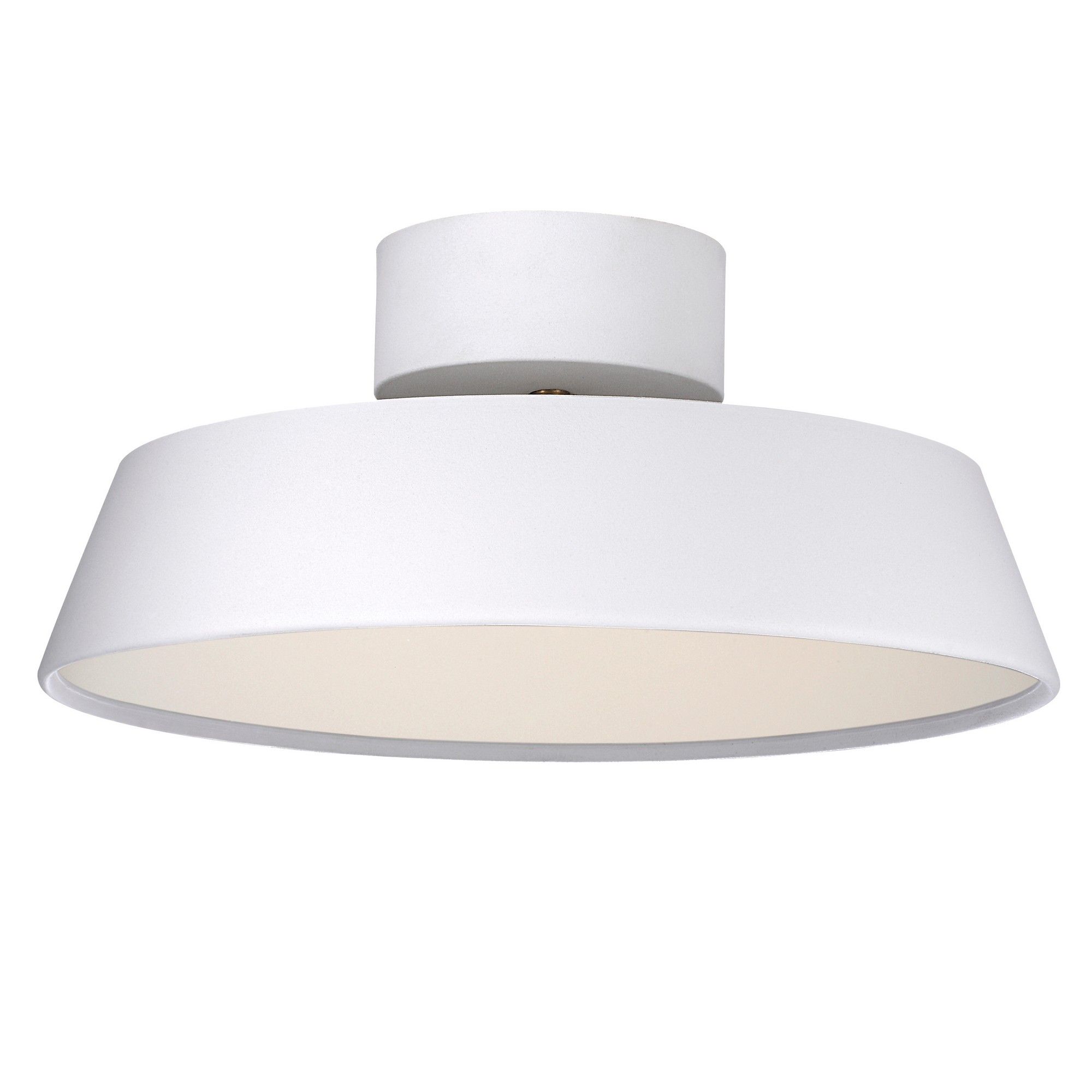 Nordlux Modern Indoor Ceiling Light White Metal Intergrated LED 30, 000hrs - Mains Powered, IP20