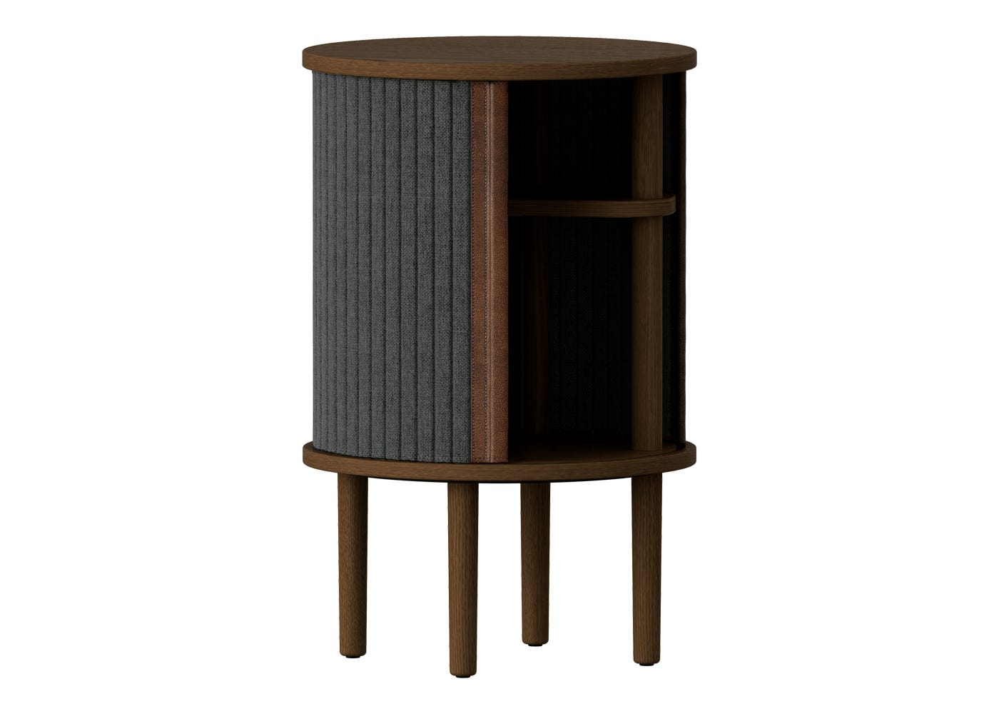 Umage Audacious Side Table in Dark Oak & Shadow