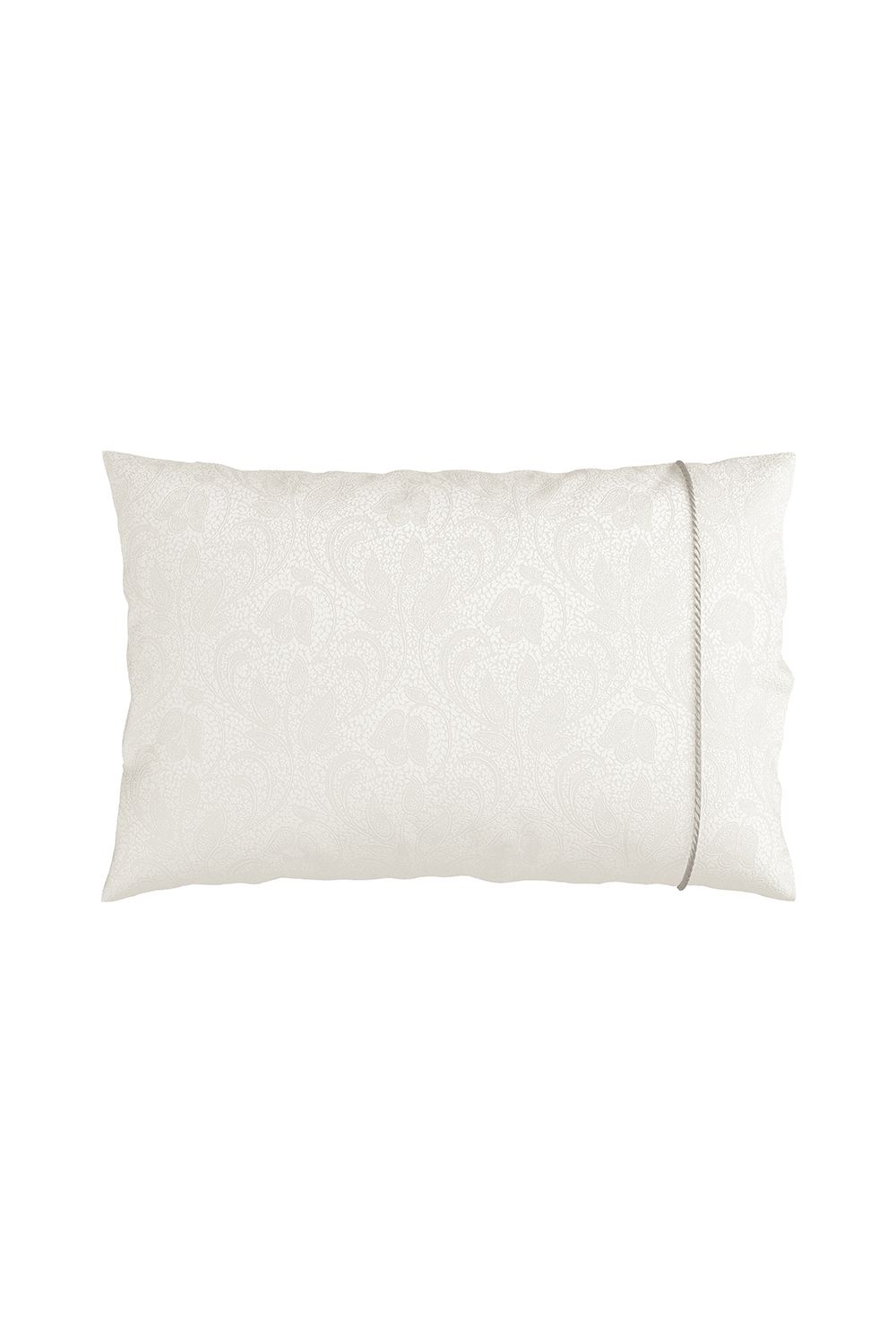 1951 'Ashleigh' Jacquard Duvet Cover Set in White 3