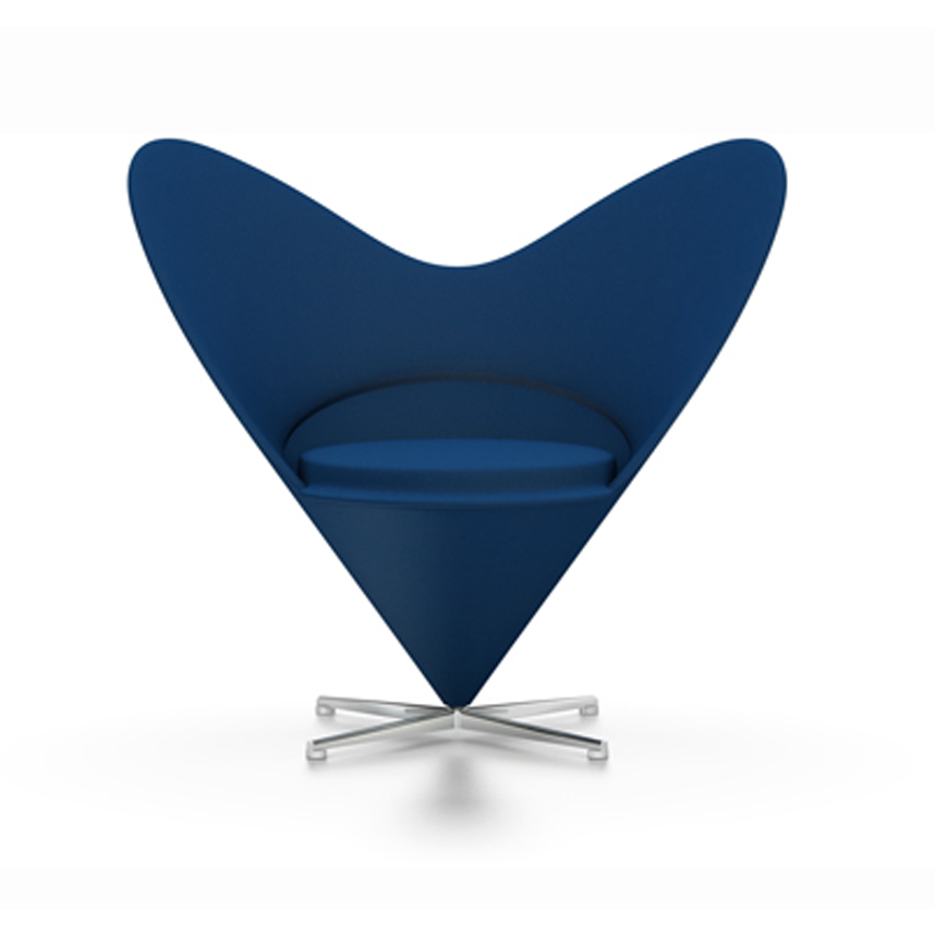 Vitra Heart Cone Chair Blue