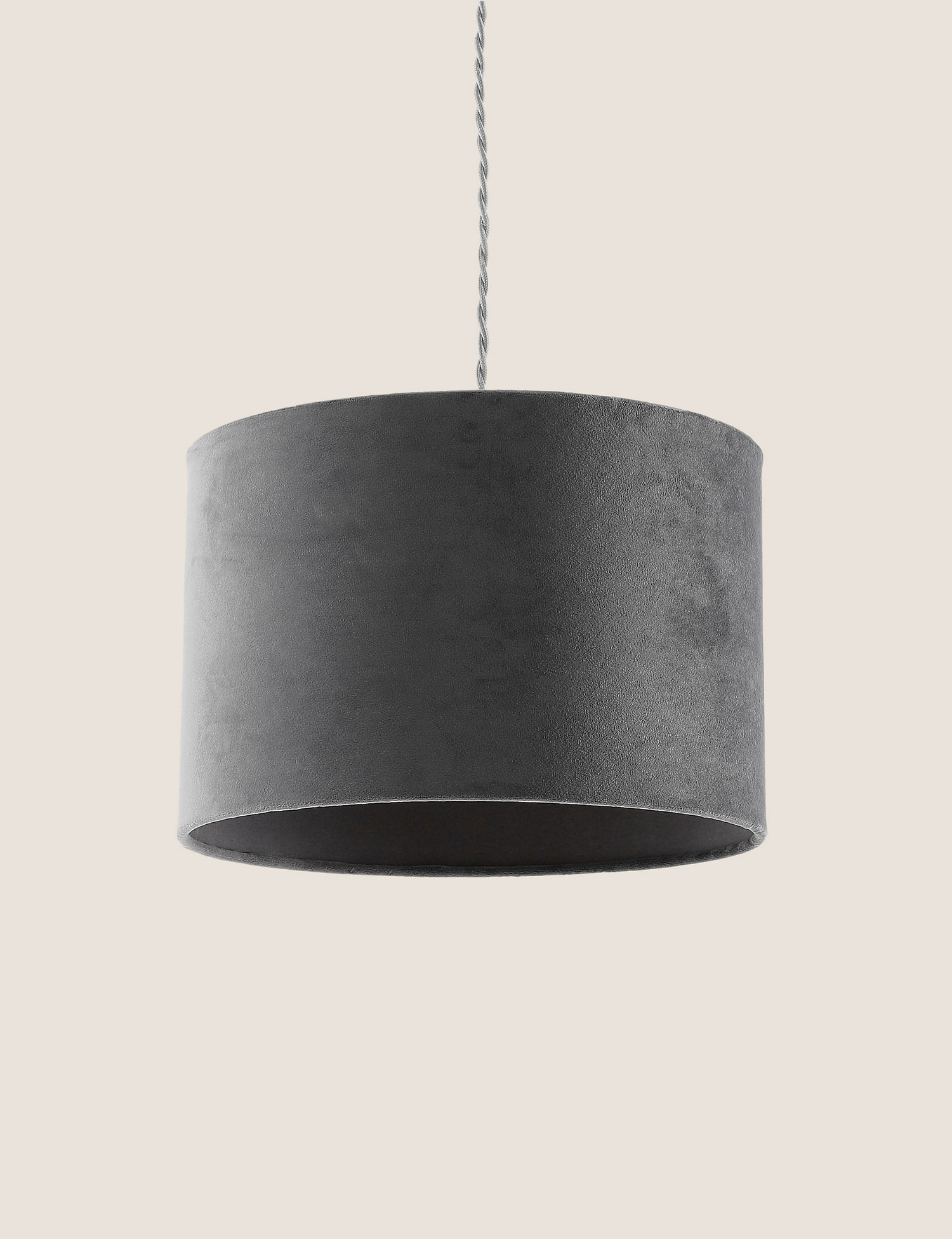 M&S Velvet Lamp Shade