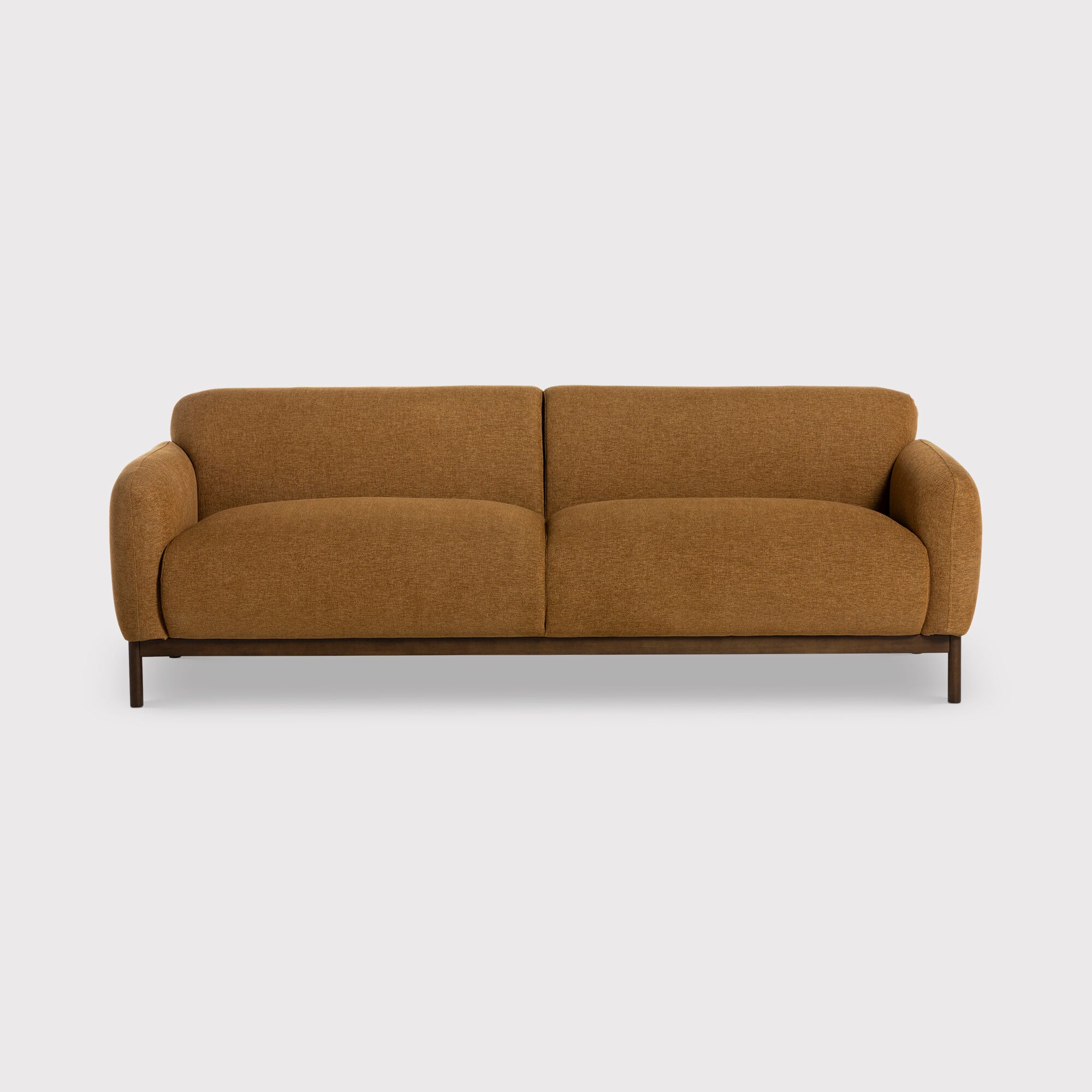 Connie 3 Seater Sofa, Yellow Fabric | Barker & Stonehouse