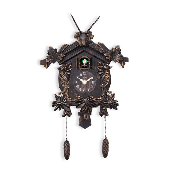 Acctim Lindau Bronze Cuckoo Wall Clock 4