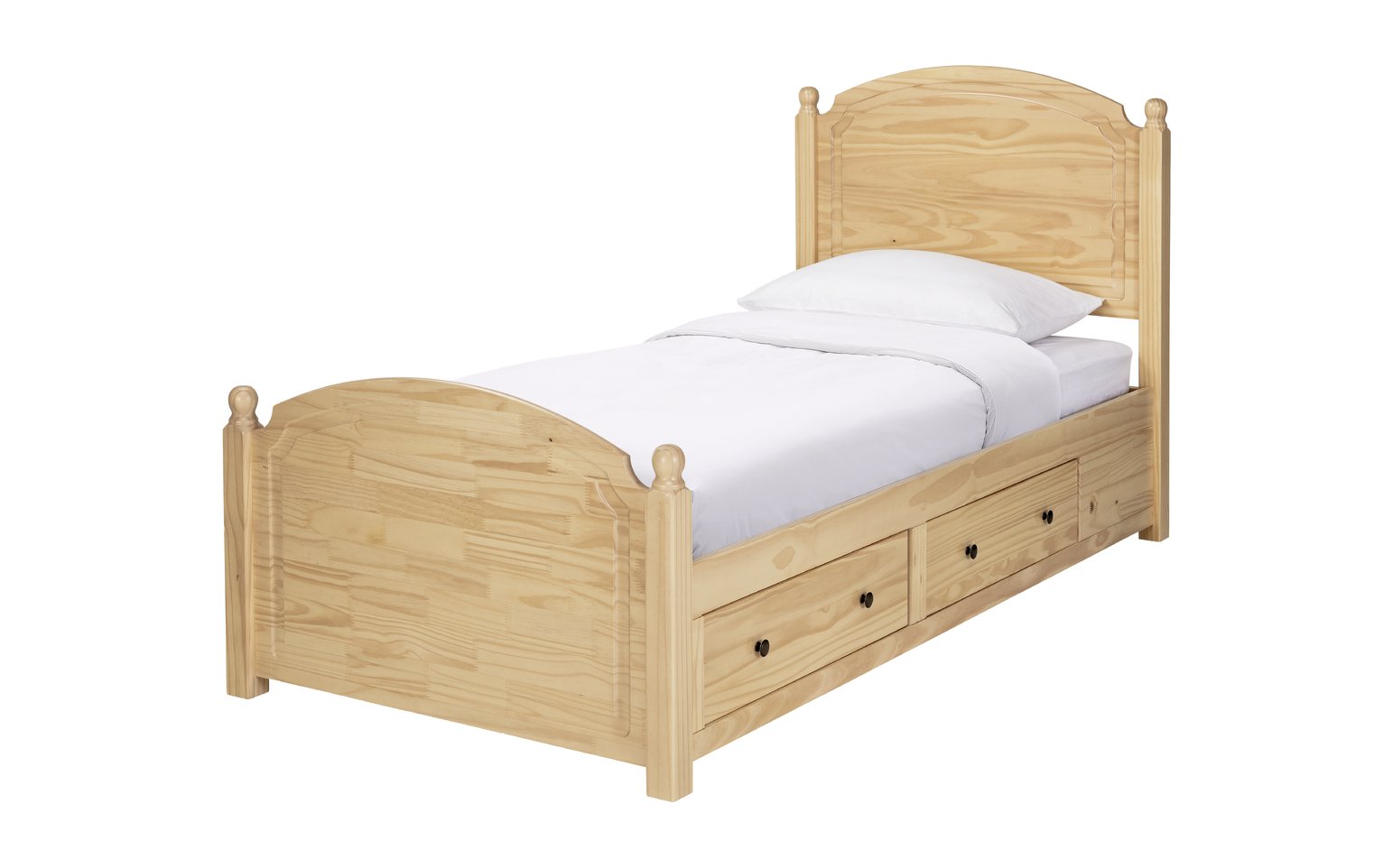 Argos Home Emberton Single Bed Frame - Pine