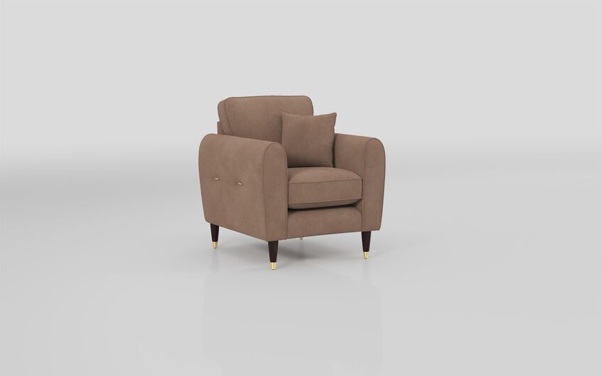 Beige Fabric Newsham Armchair
