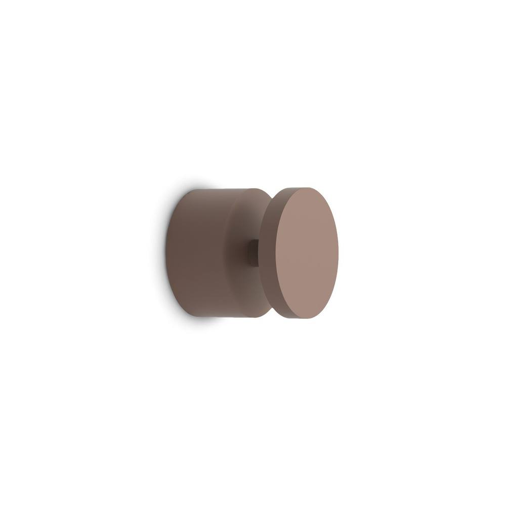 Netlighting Toffee LED Outdoor Modern Wall Lamp Coffee 3000K IP65 in Brown