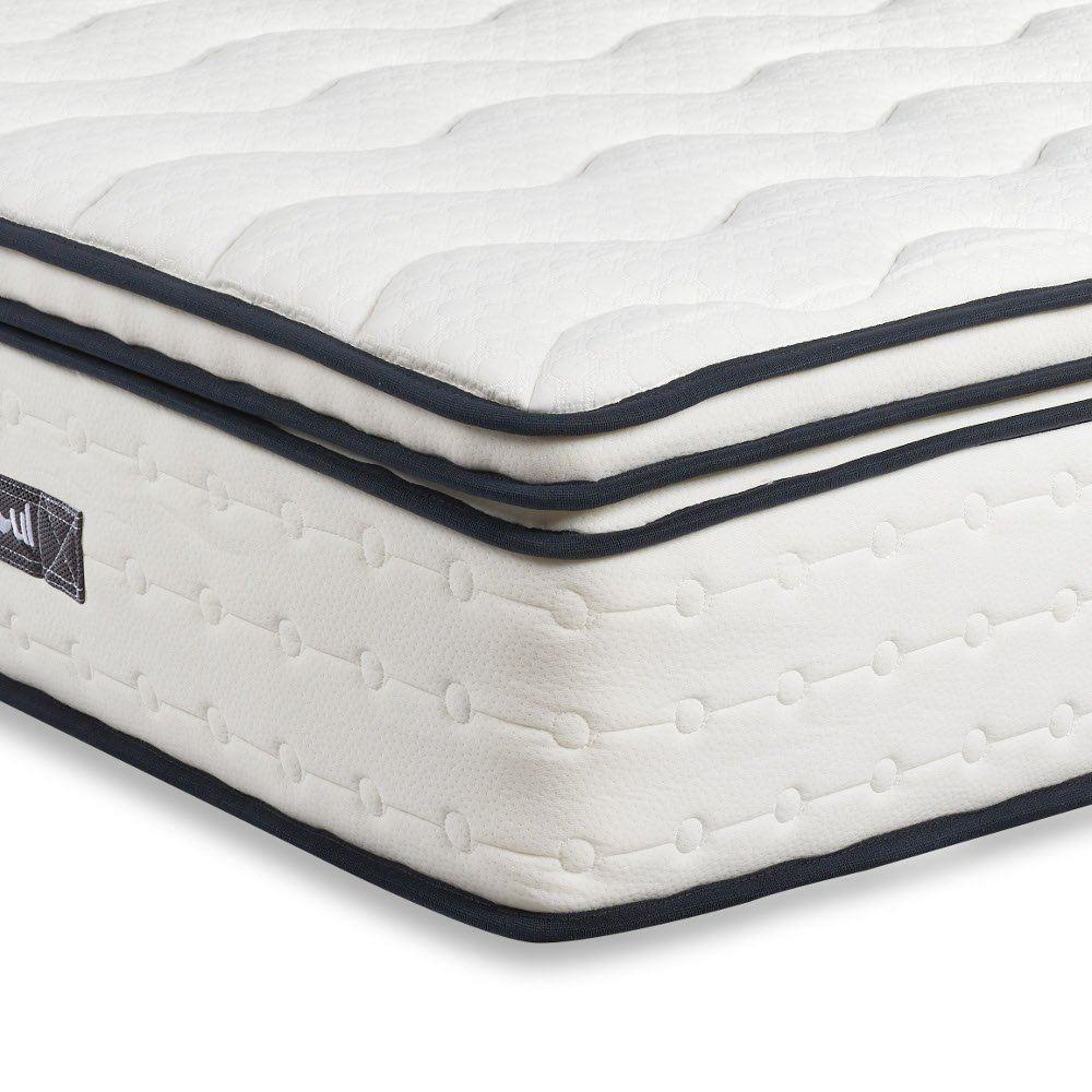 SleepSoul Space 2000 Pocket Spring Pillowtop Mattress - 6ft Super King (180 x 200 cm)