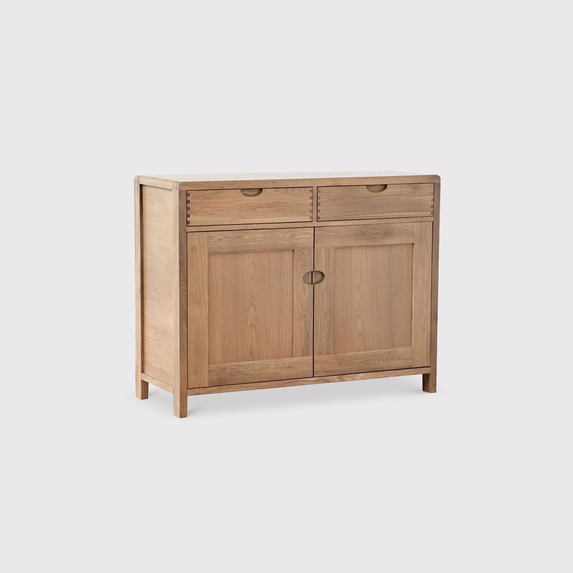 Ercol Bosco Small Sideboard, Neutral Oak | Barker & Stonehouse