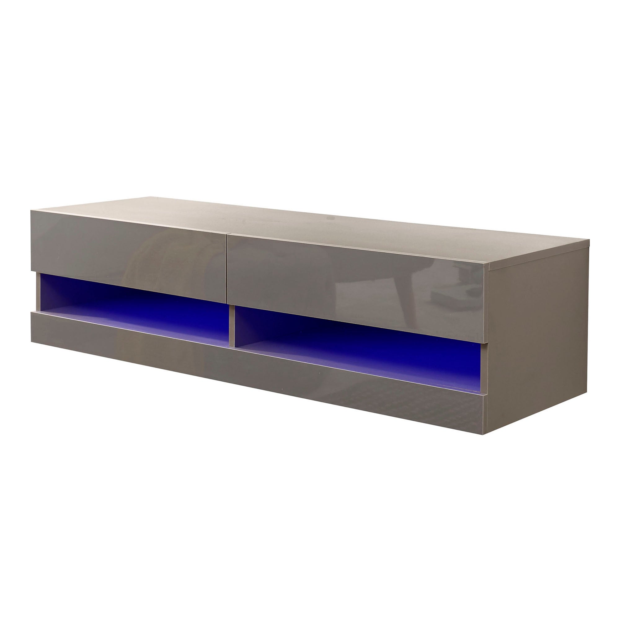 Galicia 120cm LED Wall TV Unit Grey