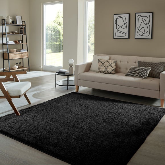 Slumber II Sheen Shaggy Square Rug