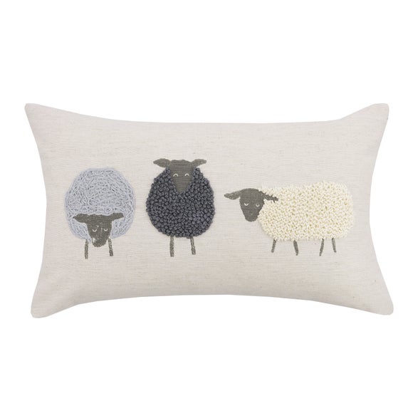 Rectangular Sheep Cushion